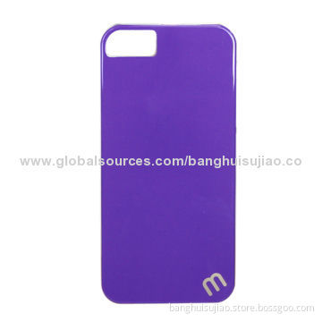 New Purple Phone Case for iPhone 5/5S, Customized Designs Welcomed